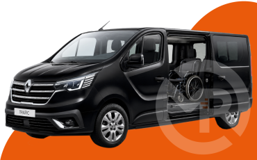 Renault Trafic 6 posti trasporto disabili